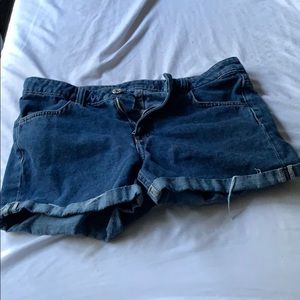 jean shorts